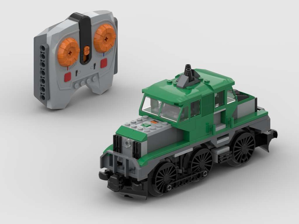 Lego Shunting locomotive (with power functions)