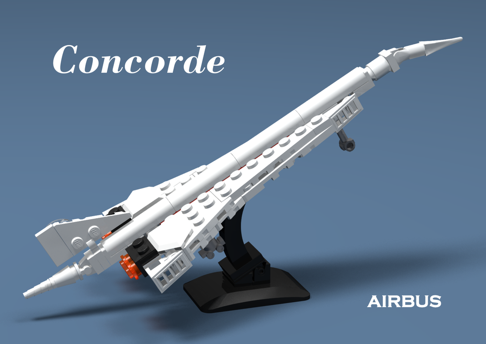 Lego Concorde Mini