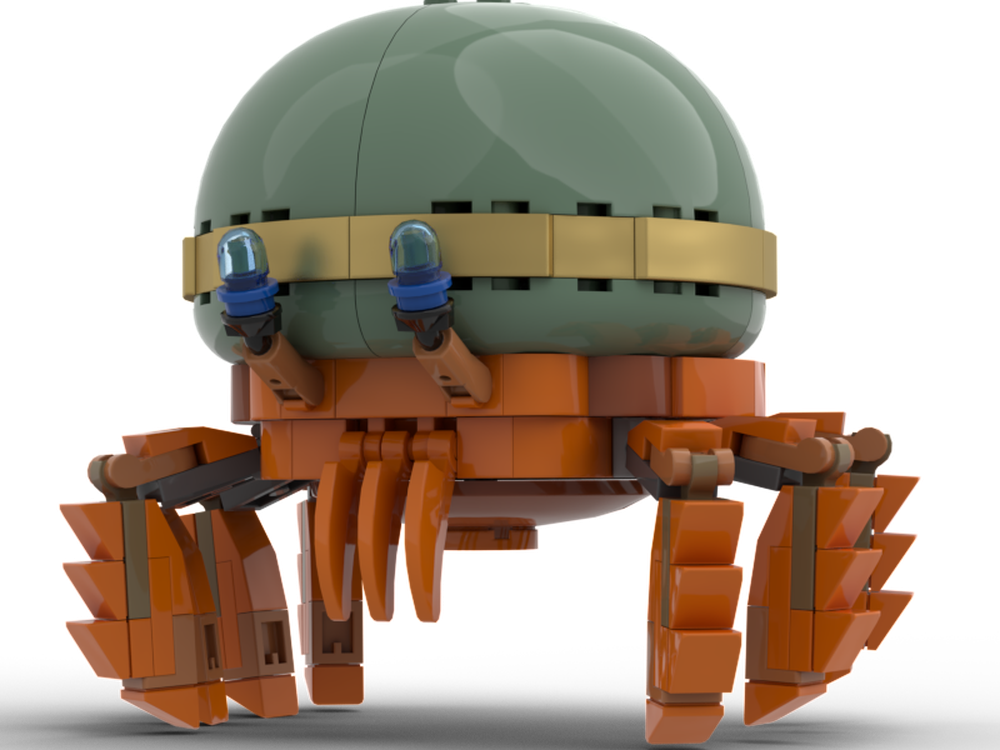 Lego Chrysanthemum Hermit crab