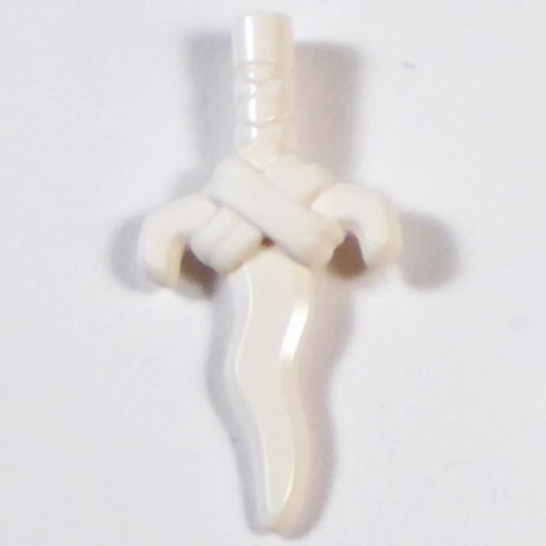 Lego Weapon Dagger, Bone