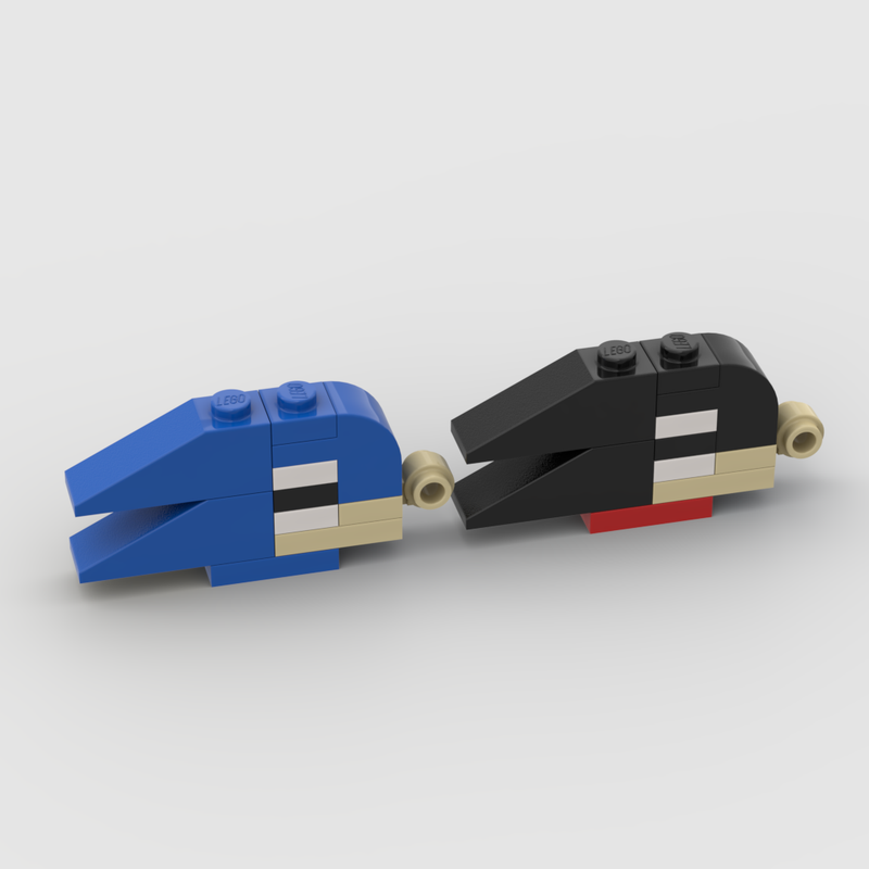 Lego Sonic and Shadow the Hedgehog