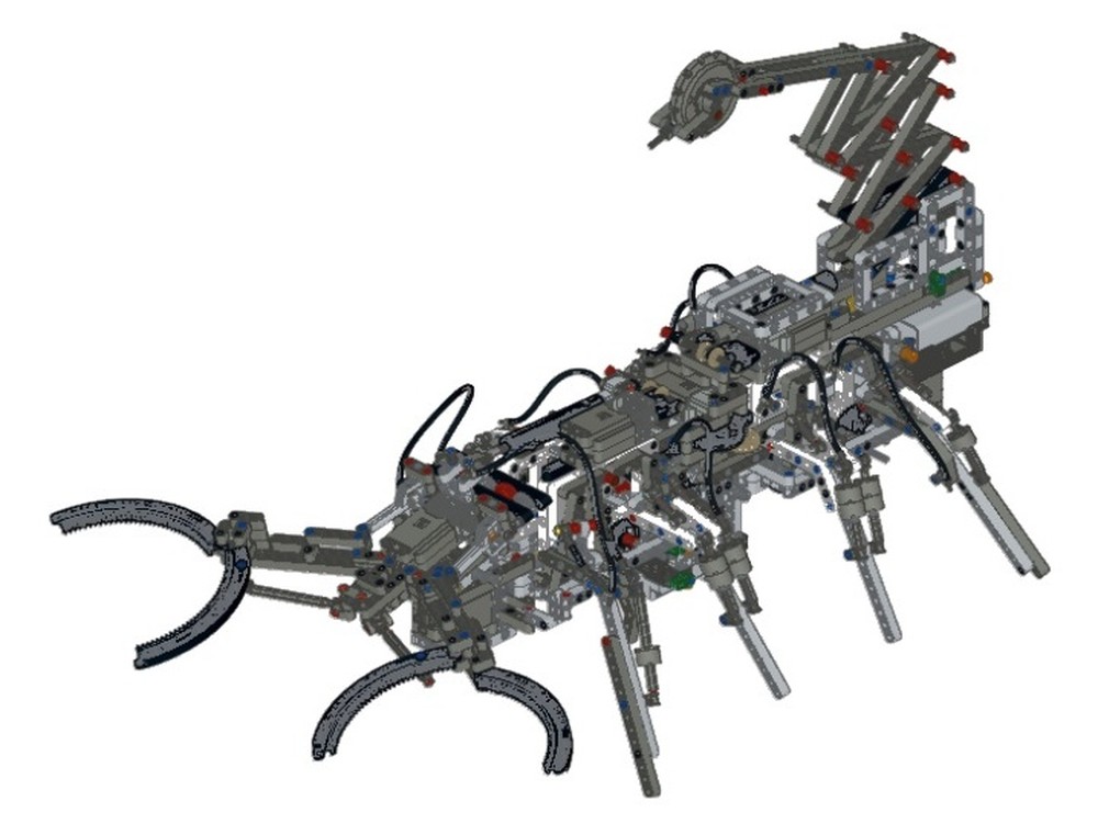 Lego 42100 model B scorpion