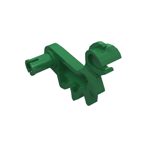 Lego Animal / Creature Body Part, Dinosaur / Dragon Arm, Left / Green