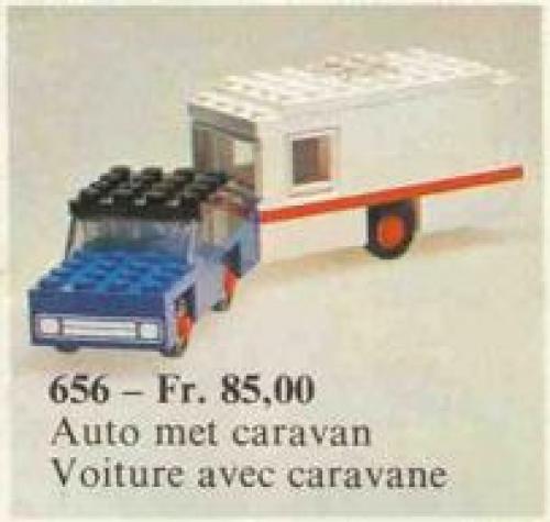Lego Car and Caravan