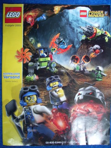Lego 2009 Shop at Home - Spring German (Power Miners cover)