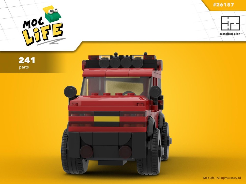 Lego Chevrolet Tahoe first responder