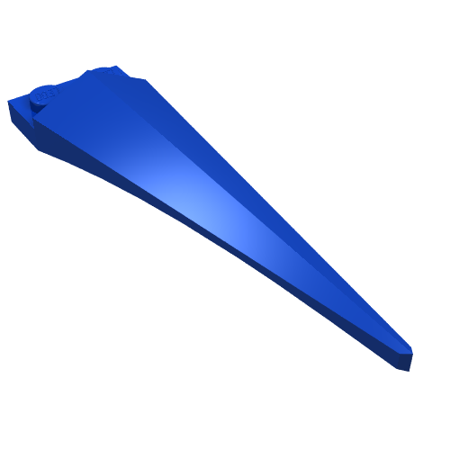 Lego Plate Special 1 x 2 with Angular Extension and Flexible Tip [Plain]