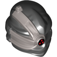 Lego Wrap with Cyborg Eyepiece and Triple Red Sensor Print (Nindroid) / Black