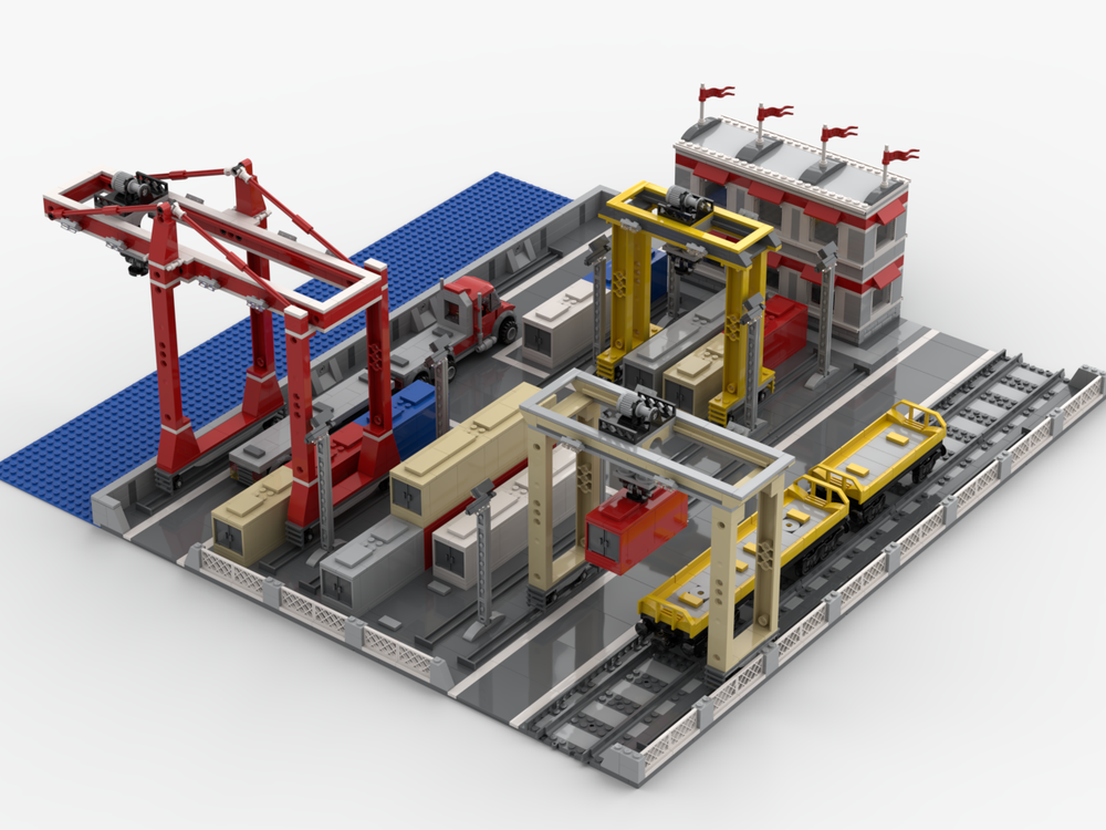 Lego Container port