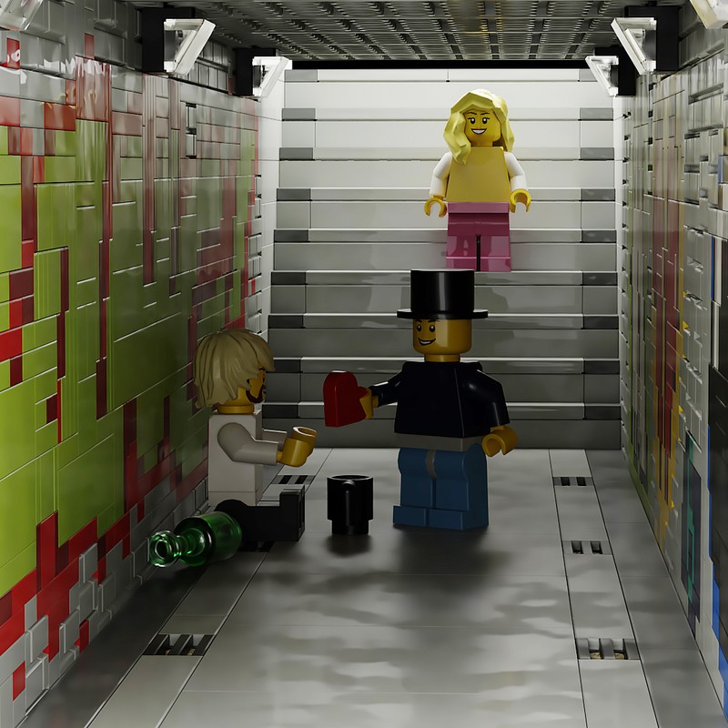 Lego underground passage