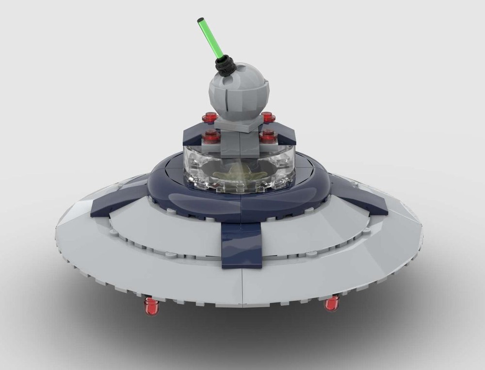 Lego UFO / Flying Saucer Alternate build (with window version)