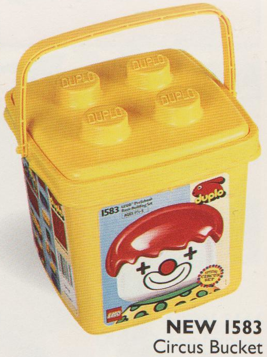 Lego Circus Bucket