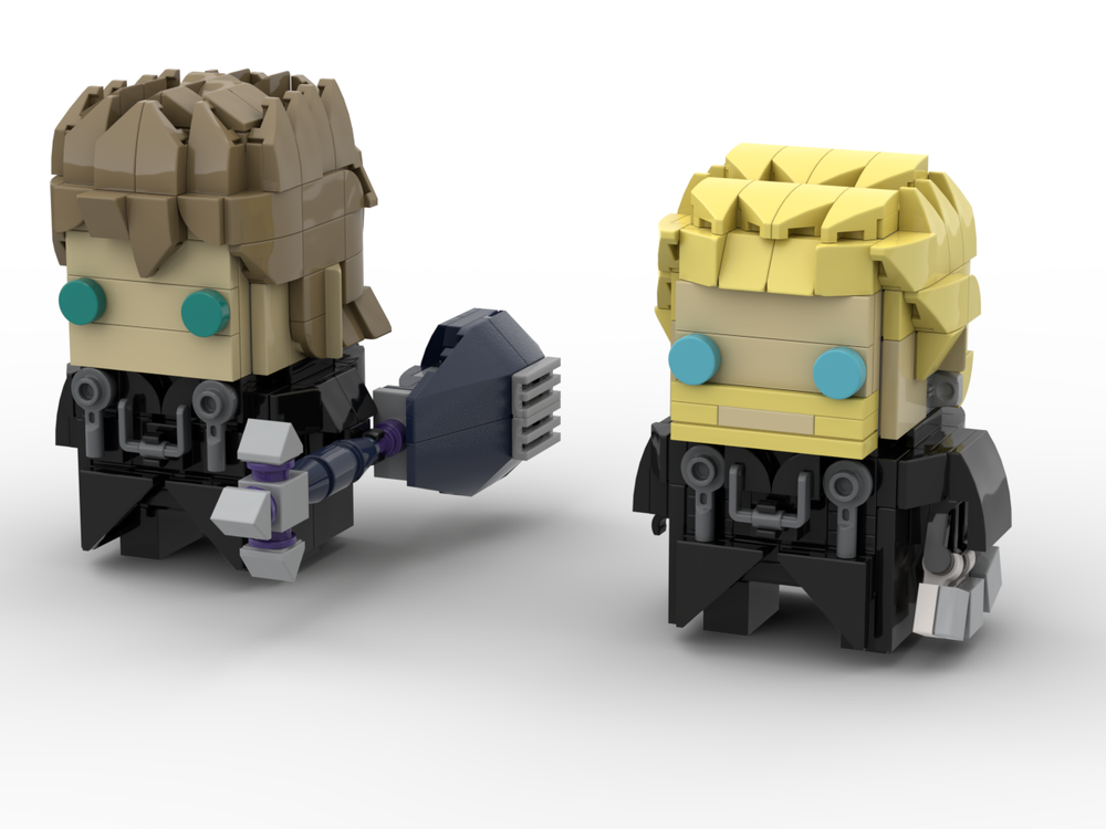 Lego Demyx & Luxord (Kingdom Hearts)