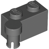 Lego Hinge Brick 1 x 4 [Upper] / Dark Bluish Gray