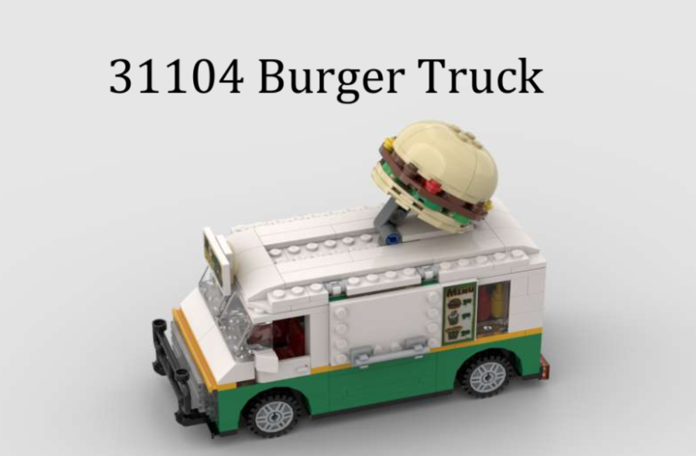 Lego 31104 Burger Truck