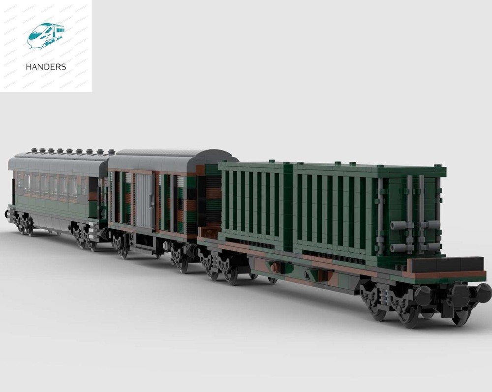 Lego Military Logistic Convoy