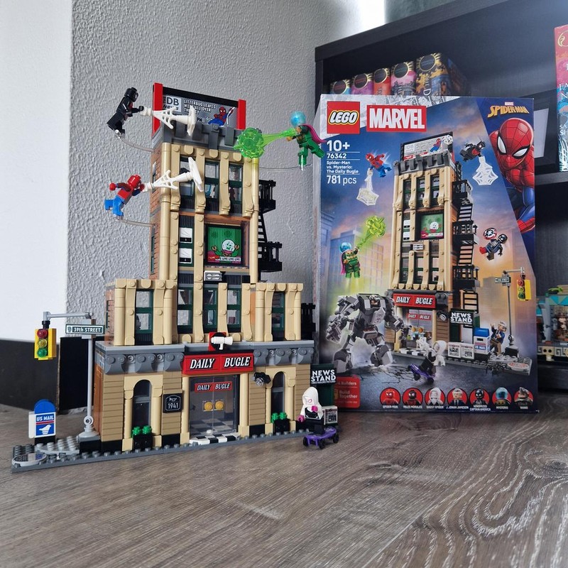 Lego the Daily Bugle Set Mod - Spider Man