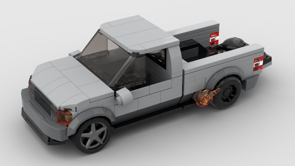 Lego Drag Pickup Truck