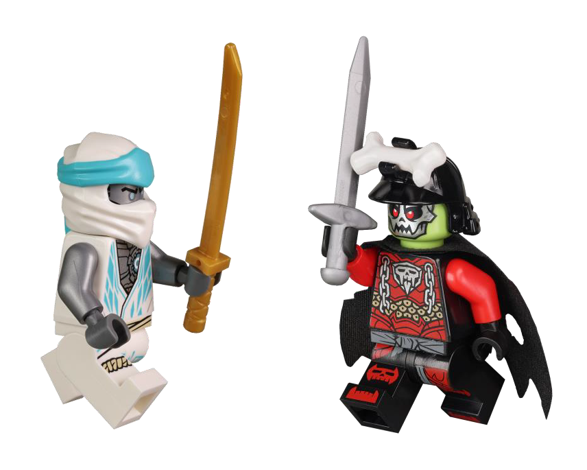 Lego Zane and Bone King