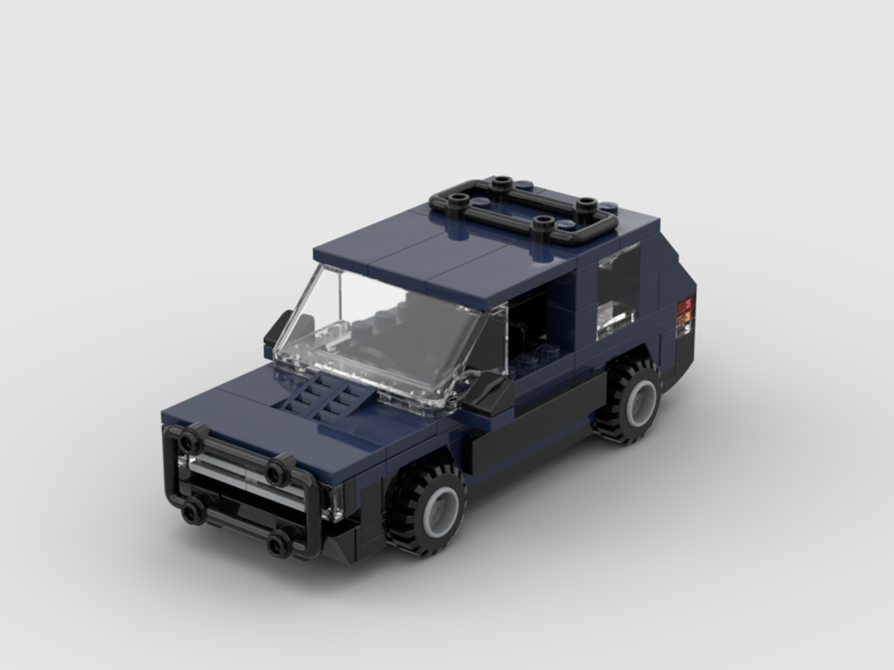 Lego Fiat Panda 4x4 Sisley Colombia Special