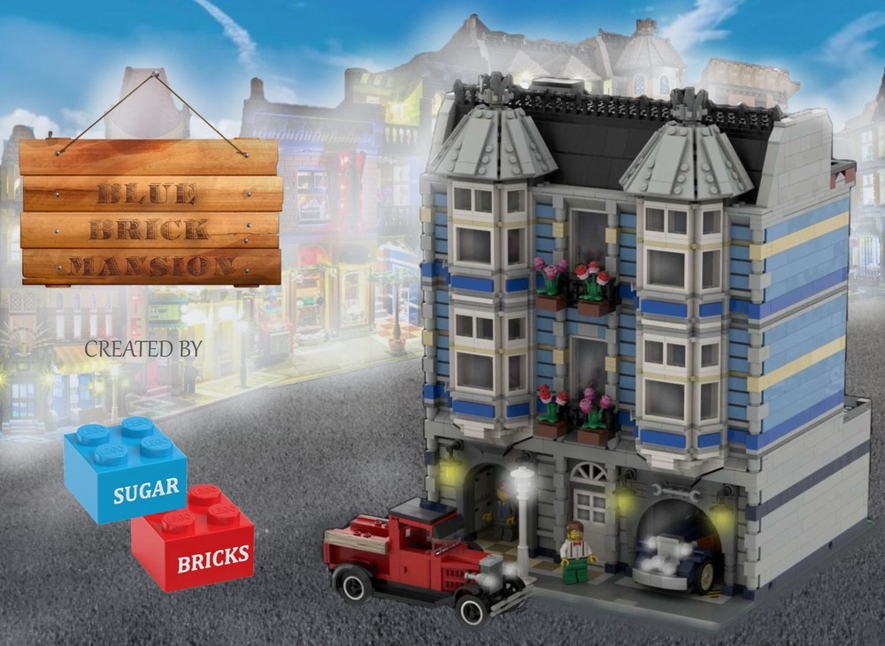 Lego Blue Brick Mansion