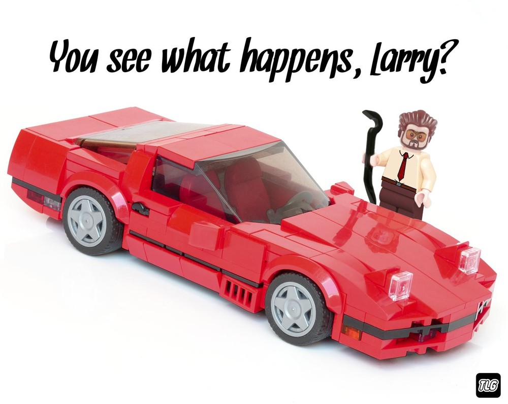 Lego Corvette C4 (Big Lebowski)