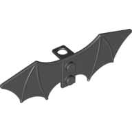 Lego Minifig Neckwear Wings Batman [Solid Studs] / Black