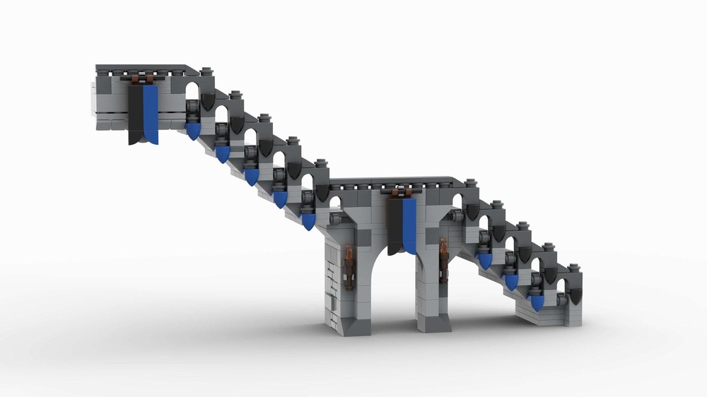Lego H03 Stairs to the Wall for my medieval castle
