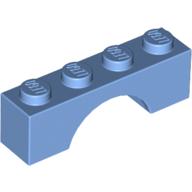 Lego Brick Arch 1 x 4 / Medium Blue
