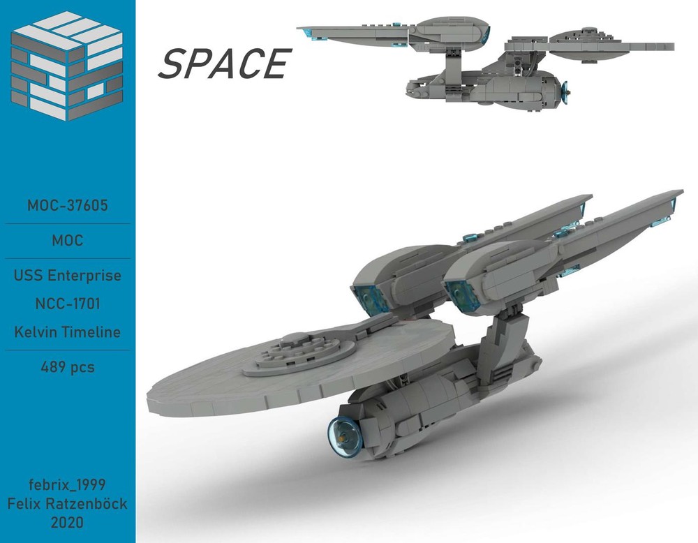 Lego USS Enterprise NCC-1701 Kelvin Timeline