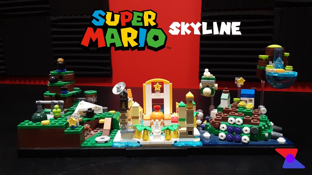 Lego Super Mario Skyline