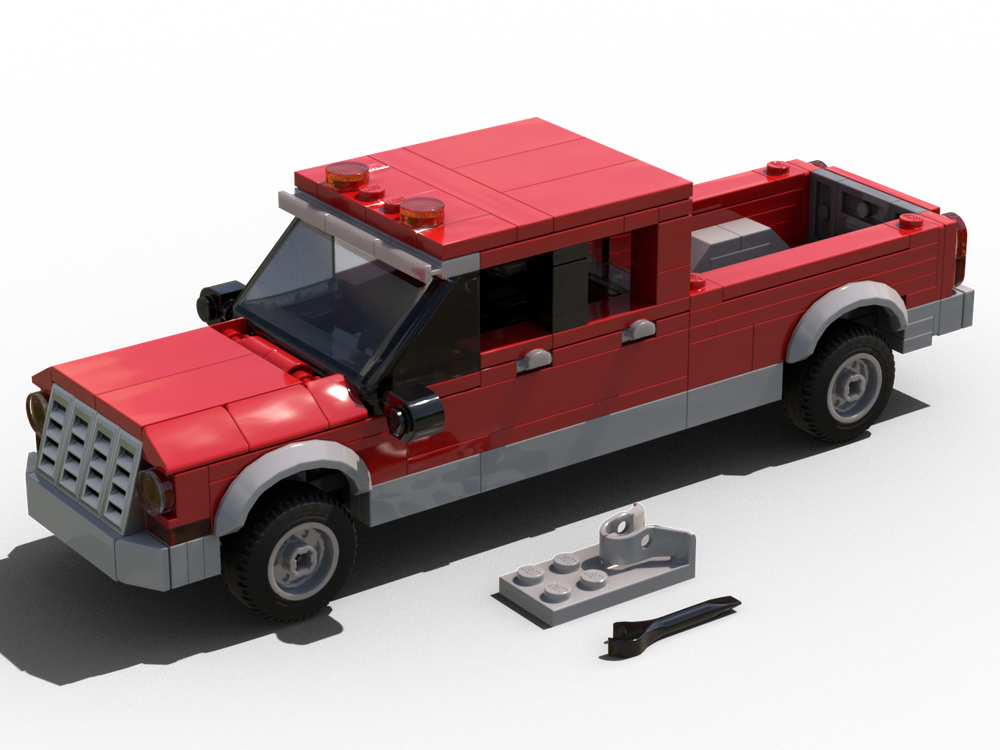 Lego Modular City Pickup #4