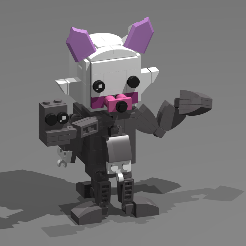 Lego Bricheadz: Fnaf 2: Toys : Mangle (2.0)