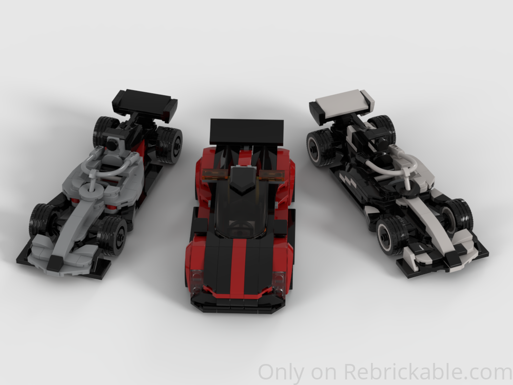 Lego 60493 MOC (AUDI & Cadillac + F1 Pace Car)