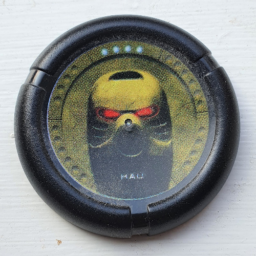Lego Large Figure Throwing Disk, Bionicle Mask Hau Print