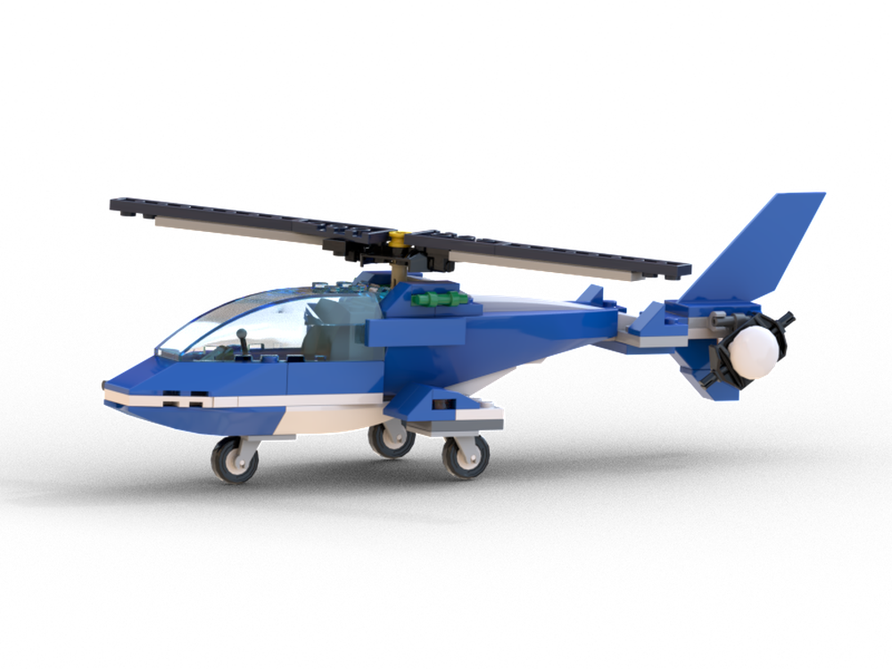 Lego 60208 - Bell 222 "Airwolf" Helicopter
