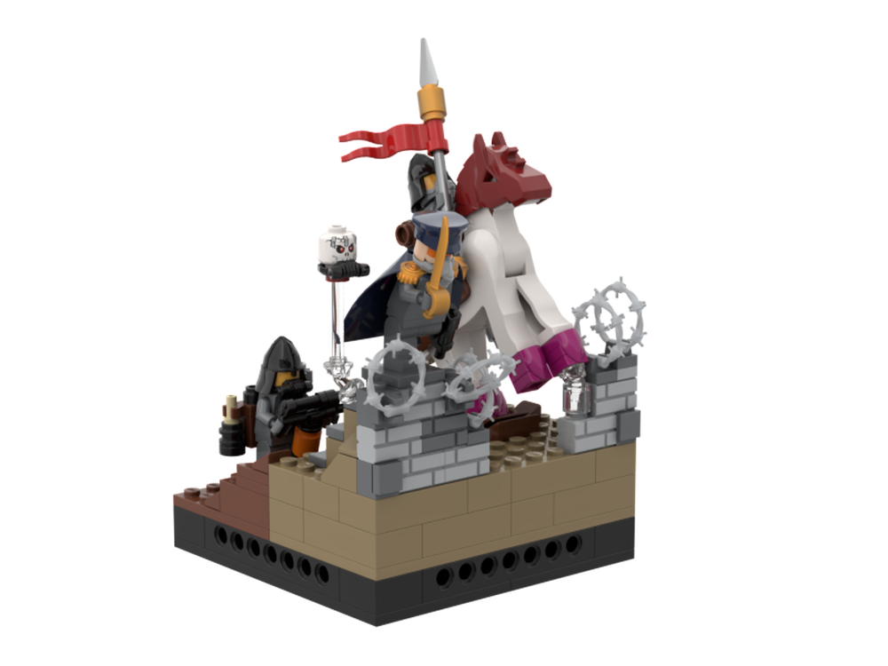 Lego 40k Krieg Command Squad