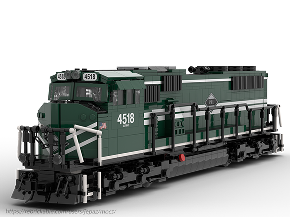Lego Paducah and Louisville Railway (PAL) SD70MAC