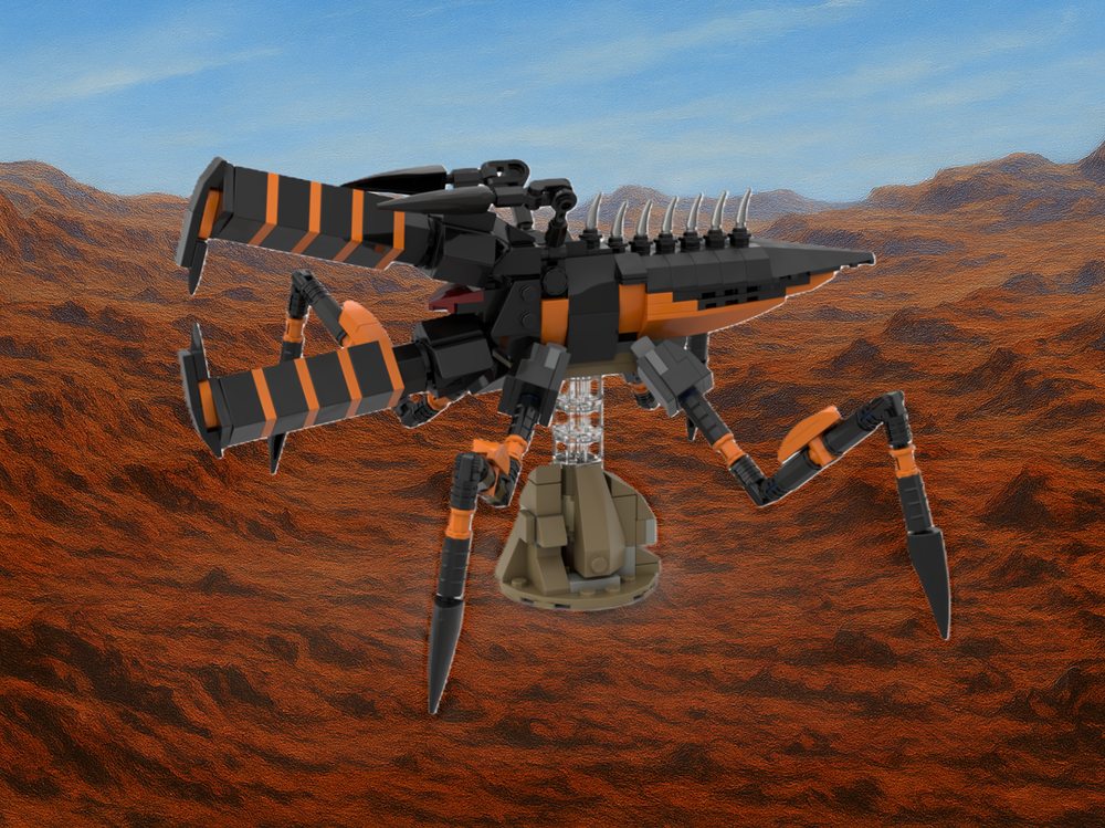 Lego Arachnid Warrior Bug From Starship Troopers