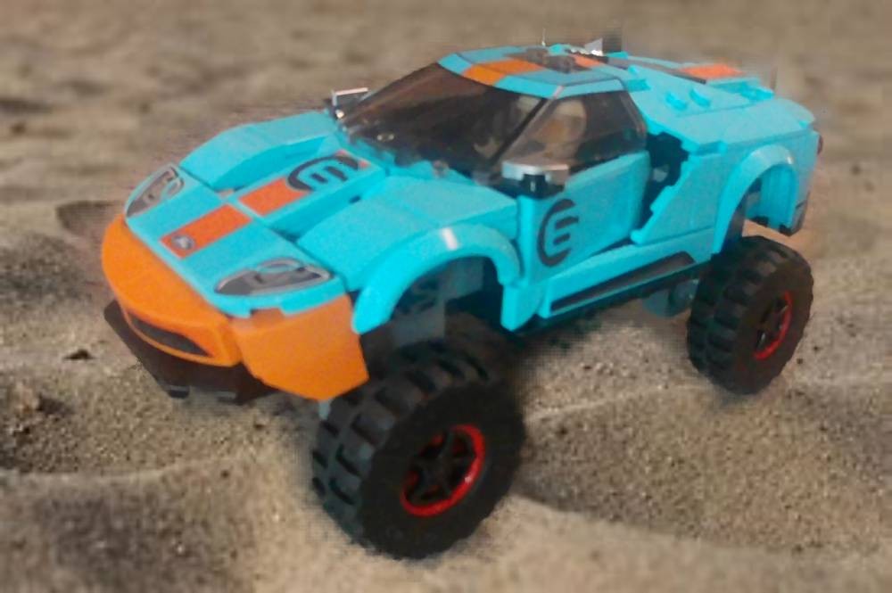 Lego "Better" Ford GT Heritage Edition