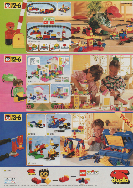 Lego 1995 Mini Duplo European (4.100.042-EU)