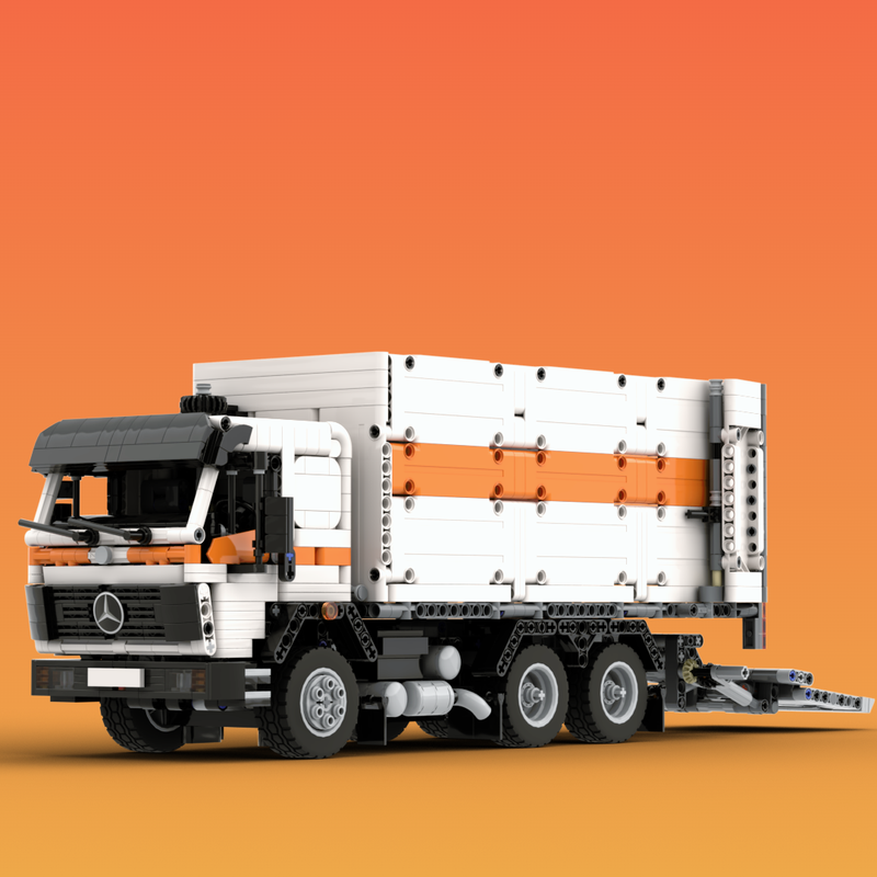 Lego Mercedes-Benz SK 2226 box truck with tail gate