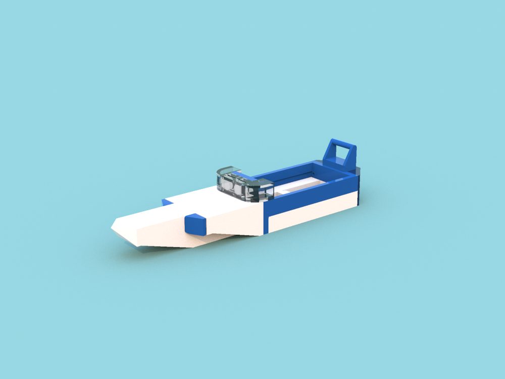 Lego NanoSpeedboat