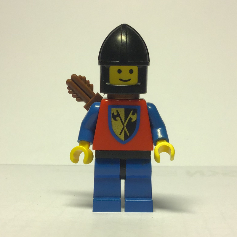 Lego Archer (Crusader Axe) - Blue Legs