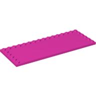 Lego Plate Special 6 x 16, Studs on 3 Edges / Dark Pink
