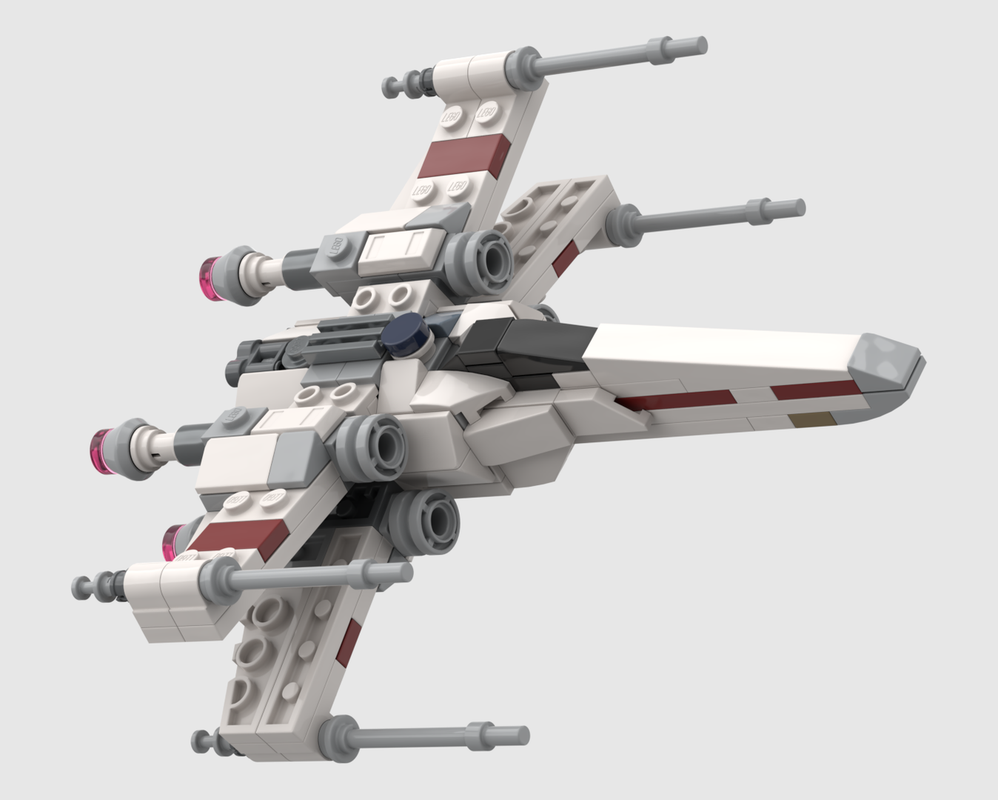 Lego Mini (X)-wing (larger scale)
