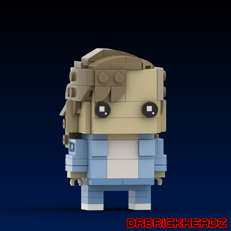 Lego Billy Hargrove (Stranger Things) Custom Brickheadz