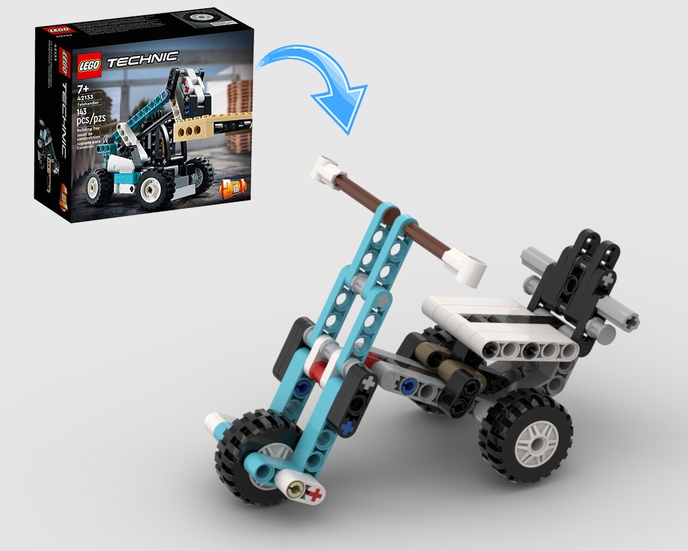 Lego Tricycle 42133 Alternative