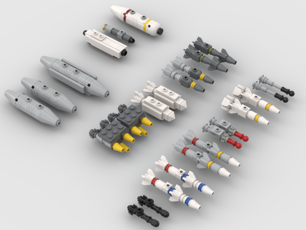 Lego 1:60 Aircraft Ordinance