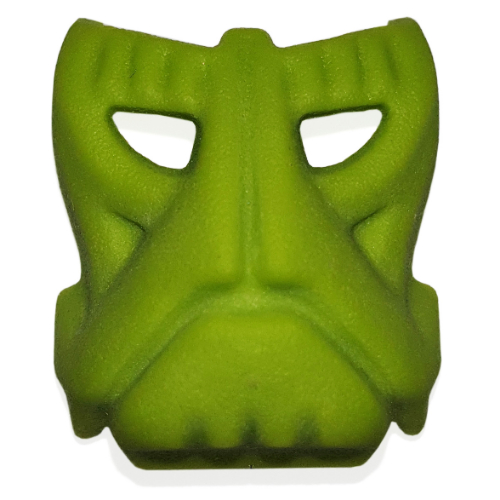 Lego Large Figure Mask Krana Vu / Lime